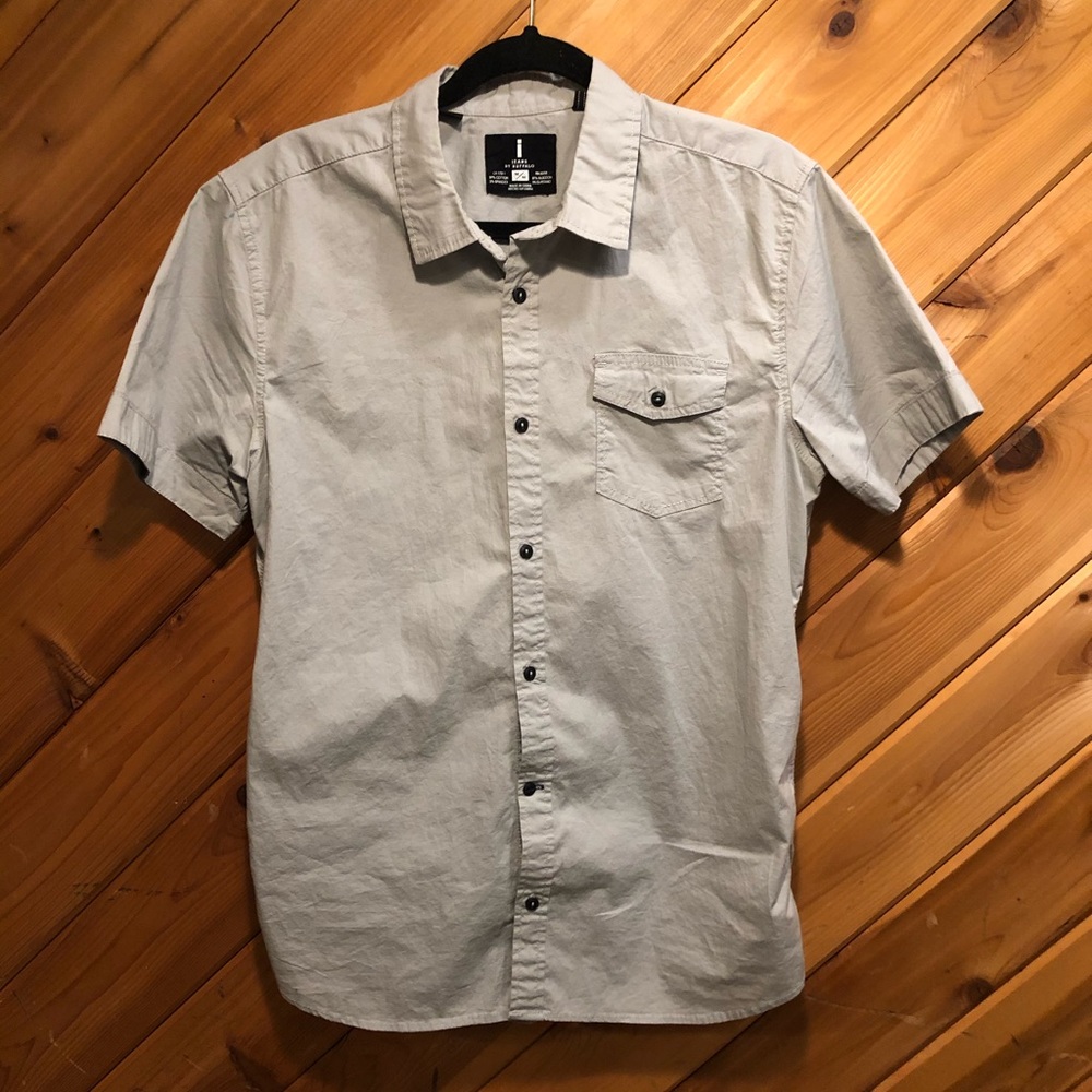 Buffalo jeans short sleeve button down medium